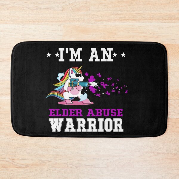 Item preview, Funny Unicorn I'm An Elder Abuse Warrior designed and sold by heppenp.