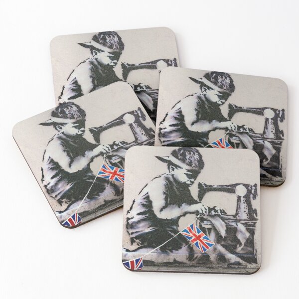 Item preview, Banksy Slave Labour designed and sold by Weston Westmoreland.