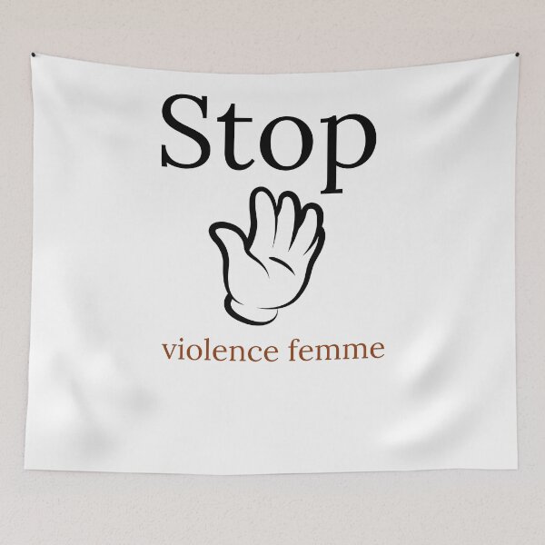 Item preview, stop violence woman woman designed and sold by Med-BSSFD.