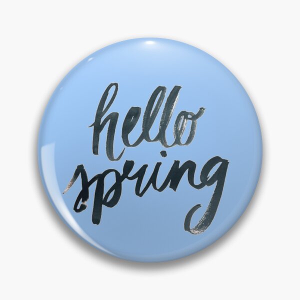 Item preview,  Nice Hello spring calligraphy designed and sold by Fa5ad.