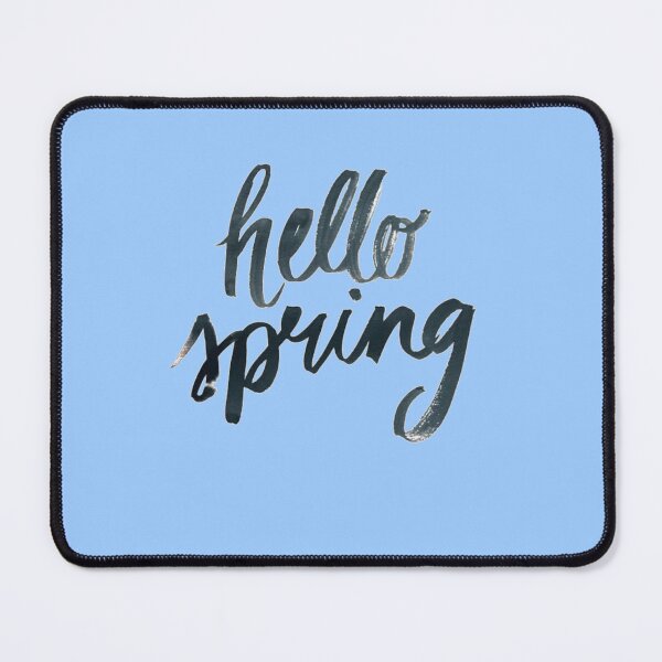 Item preview, Nice Hello spring calligraphy designed and sold by Fa5ad.