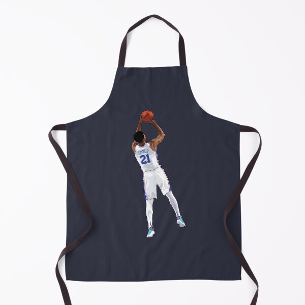Item preview, Joel Embiid Vector Shot White Qiangy designed and sold by qiangdade.