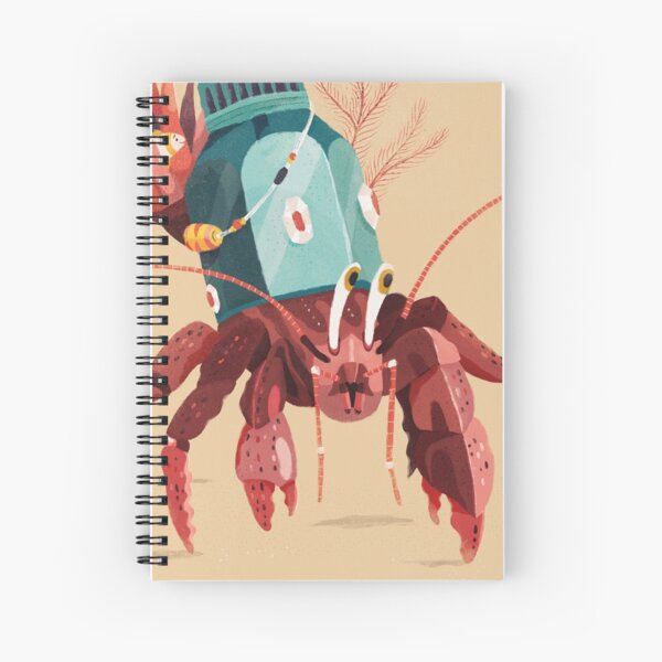 Hermit crab Spiral Notebook
