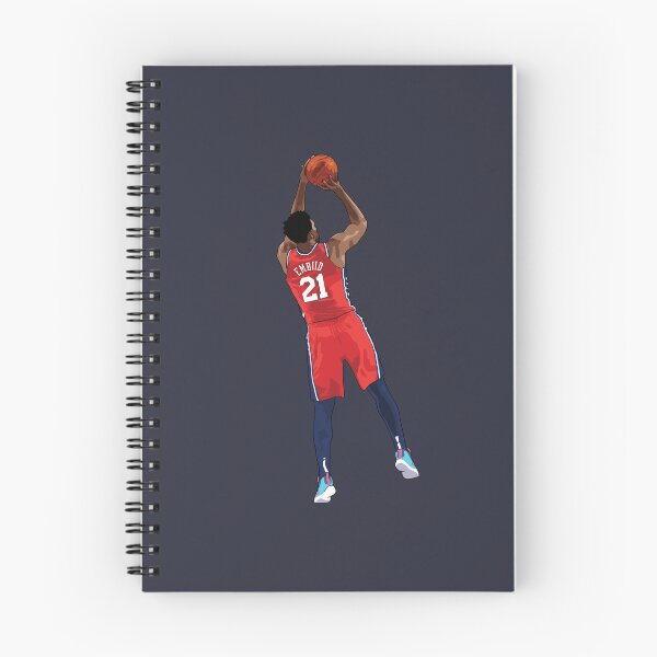 Item preview, Joel Embiid Vector Shot Red Qiangy designed and sold by qiangdade.