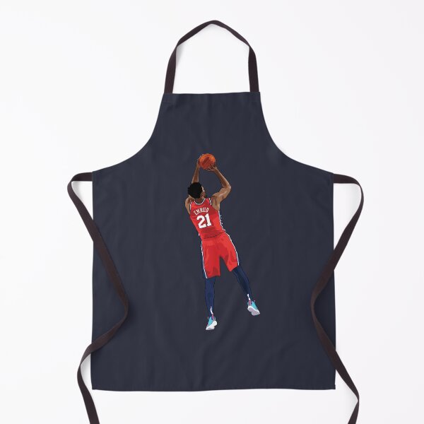 Item preview, Joel Embiid Vector Shot Red Qiangy designed and sold by qiangdade.