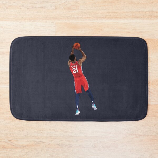 Item preview, Joel Embiid Vector Shot Red Qiangy designed and sold by qiangdade.