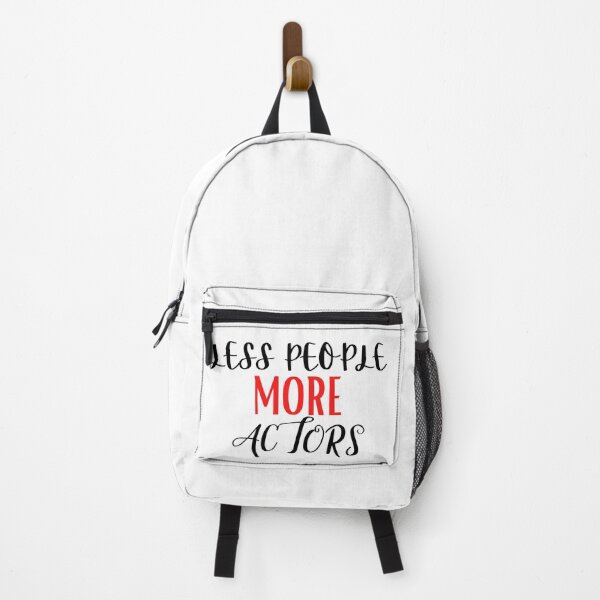 Item preview, Less People More Actors , Funny Actors Sayings designed and sold by Every Pet Shirts.