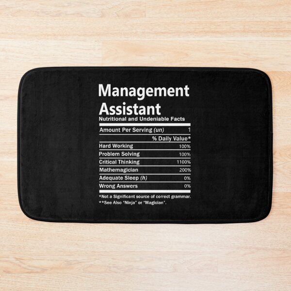 Item preview, Management Assistant  T Shirt - Nutrition Factors Job Gift Item Tee designed and sold by wardorion9.