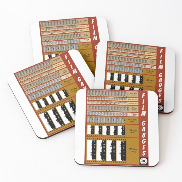 Item preview, "FILM GAUGES" - 1890/1971 designed and sold by TeaMugPhrases.