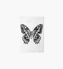 Schwarzer Schmetterling Galeriedruck