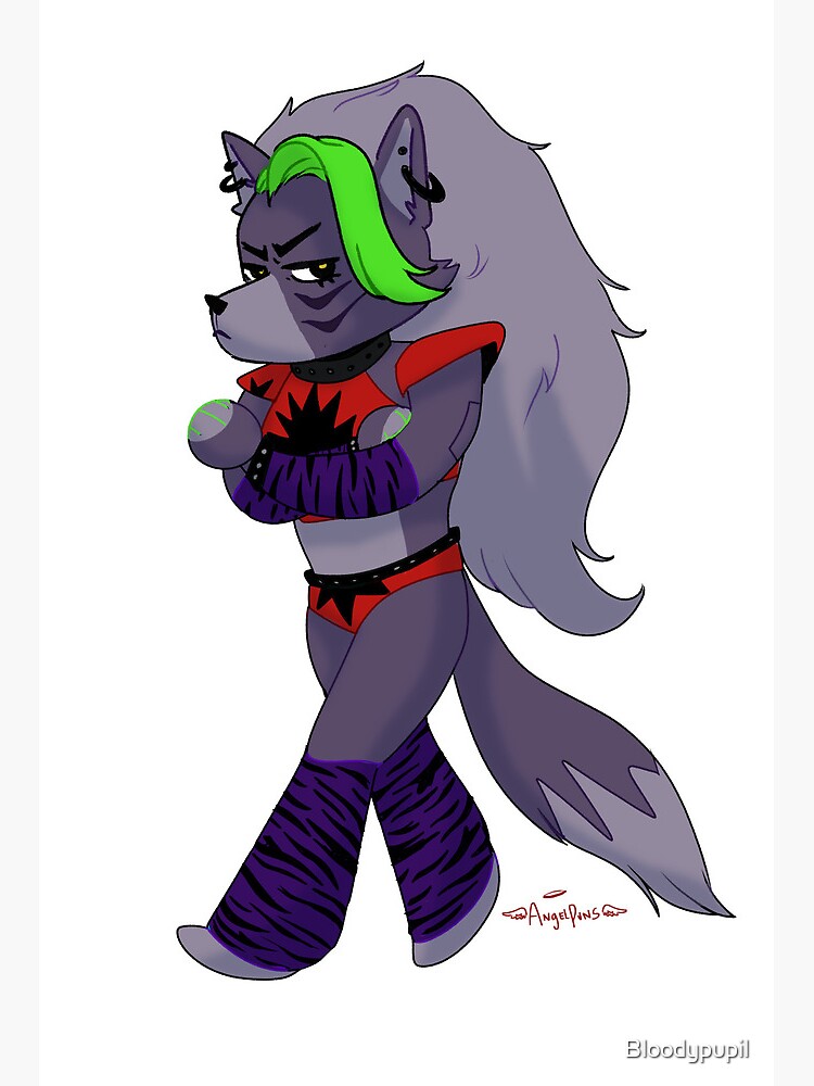 FNAF SB - Roxy Race by LadyFiszi on DeviantArt