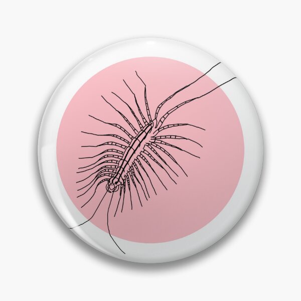 Item preview, pink house centipede designed and sold by bumblechub.