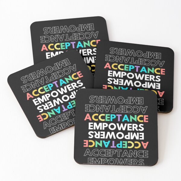Item preview, ACCEPTANCE EMPOWERS Classic T-Shirt designed and sold by Piscasso.