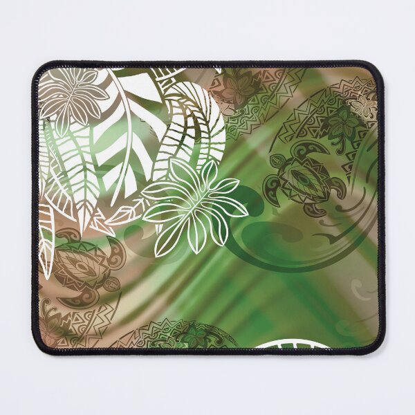 Item preview, Vintage Hawaiian Astract Turtle And Waves 108 designed and sold by sunnthreads.