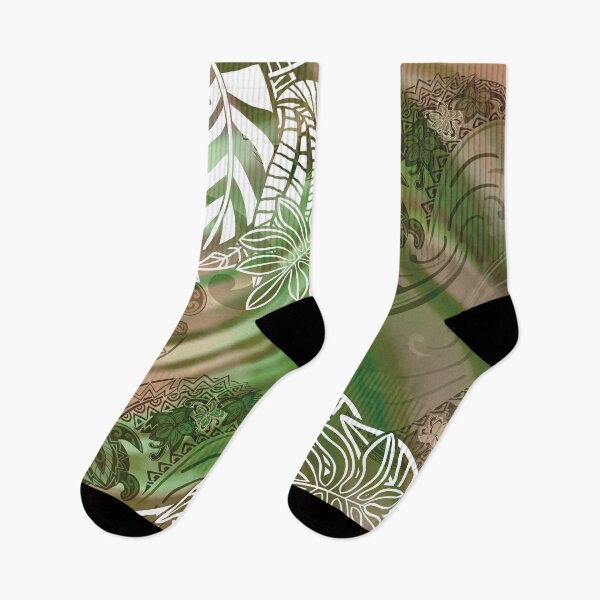 Item preview, Vintage Hawaiian Astract Turtle And Waves 108 designed and sold by sunnthreads.