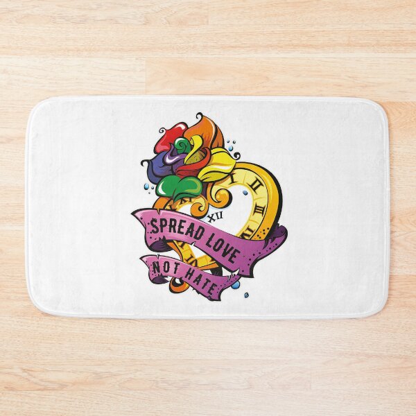Item preview, Spread Love Pride Flag Gender Equality designed and sold by StickerbashCo.