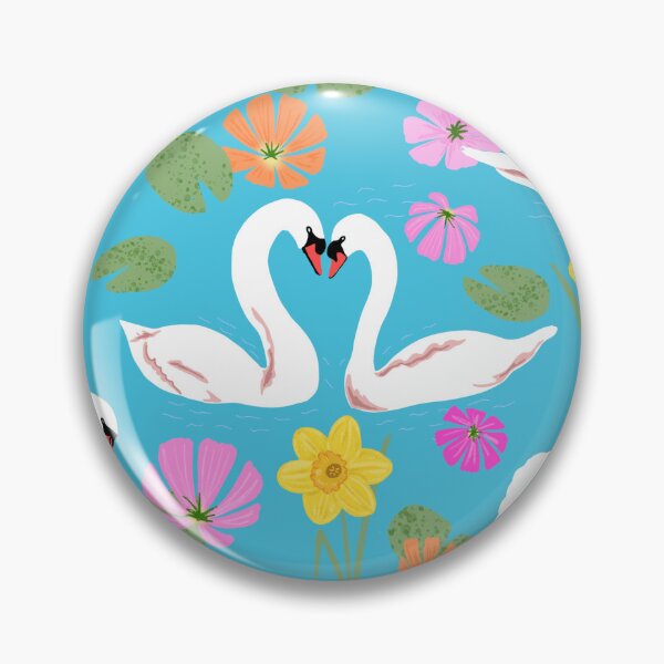 Item preview,  Swans in spring time designed and sold by Papergrape.