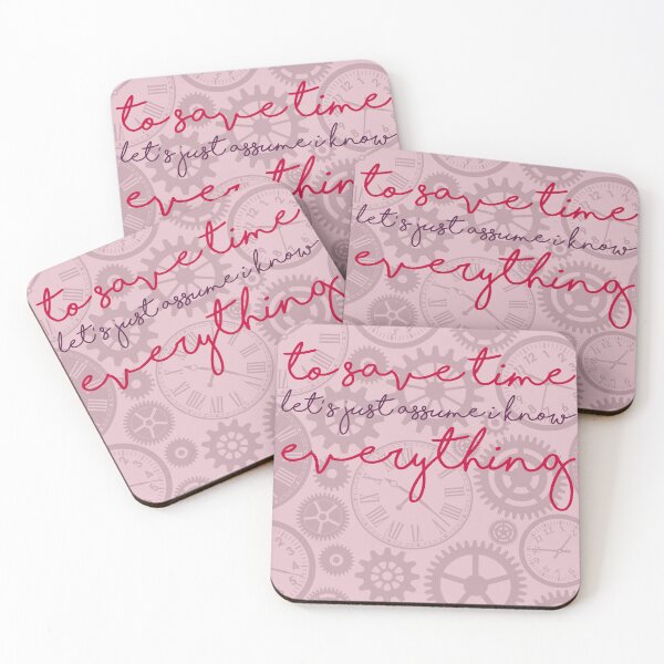 Item preview, To Save Time Let's Assume I Know Everything designed and sold by ErmessThiings.