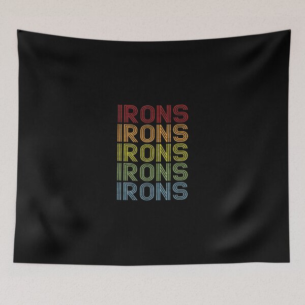 Item preview, Irons Name T Shirt - Irons Vintage Retro Irons Name Gift Item Tee designed and sold by oslandefren.