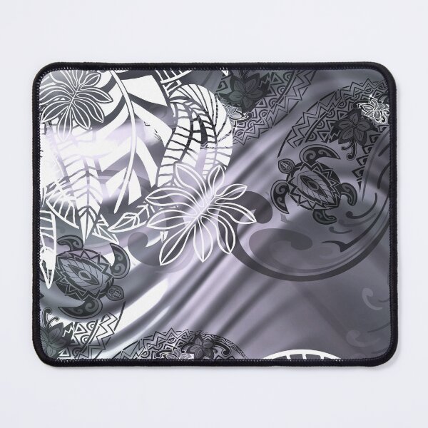 Item preview,  Vintage Hawaiian Silver Astract Turtle And Waves 110 designed and sold by sunnthreads.