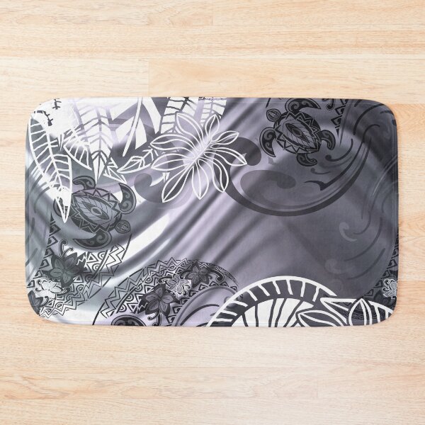 Item preview,  Vintage Hawaiian Silver Astract Turtle And Waves 110 designed and sold by sunnthreads.