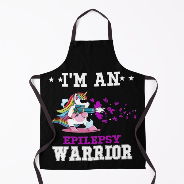 Item preview, Funny Unicorn I'm An Epilepsy Warrior designed and sold by heppenp.