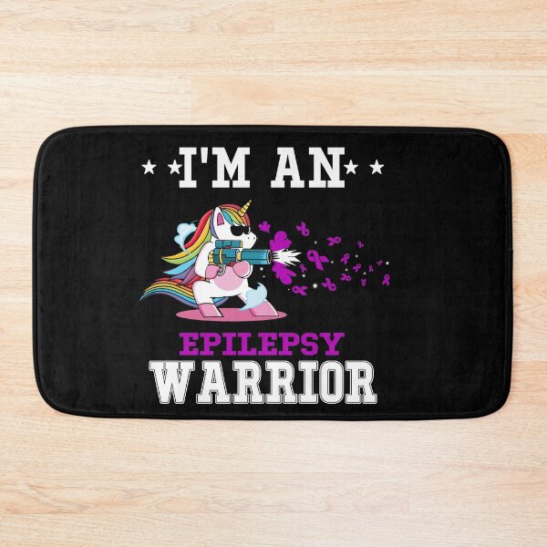 Item preview, Funny Unicorn I'm An Epilepsy Warrior designed and sold by heppenp.