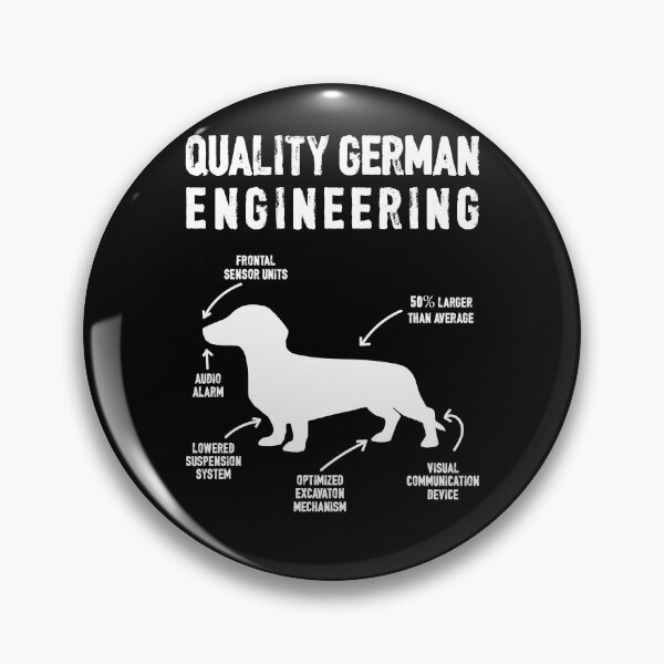Item preview, Dachshund Dog Gift Quality German Engineering Teckel designed and sold by Lenny Stahl.