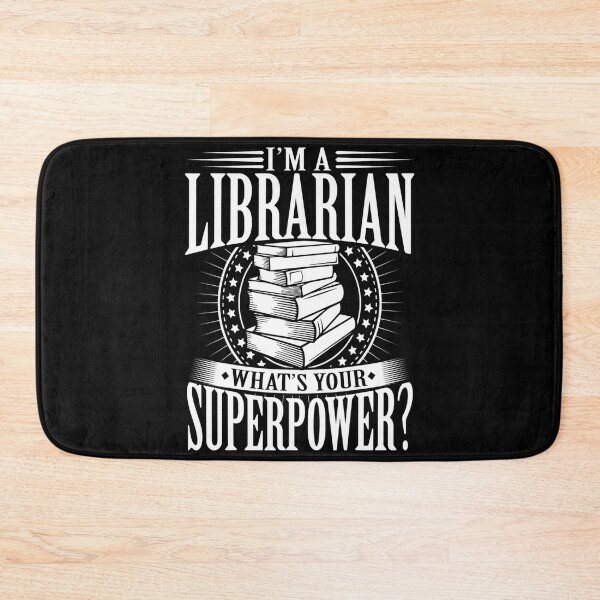 Item preview, I'm a librarian What's your superpower? - for literary lovers designed and sold by TeesLina.
