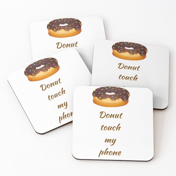 Item preview, Donut touch my phone designed and sold by Artandstonesgr.