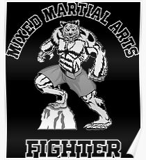 MMA fighter Poster