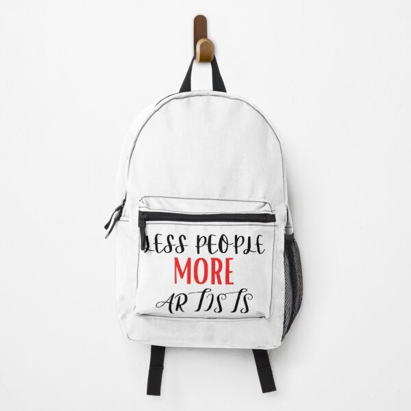Item preview, Less People More Artists, Funny Artists Sayings designed and sold by Every Pet Shirts.