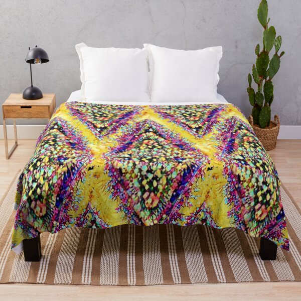 Item preview, double lozenges ,vertical, geometry, yellow , fuchsia, multicolored, trend  year, designed and sold by Maria Mihailova.