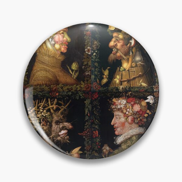 Item preview, The Four Seasons by Giuseppe Arcimboldo designed and sold by AestheticsXarts.