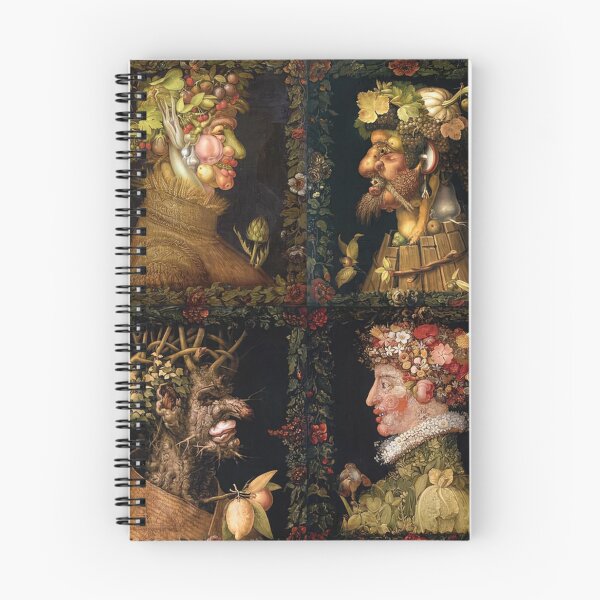 Item preview, The Four Seasons by Giuseppe Arcimboldo designed and sold by AestheticsXarts.