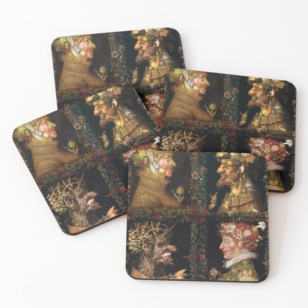Item preview, The Four Seasons by Giuseppe Arcimboldo designed and sold by AestheticsXarts.