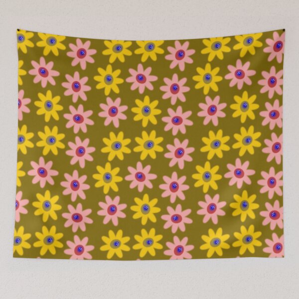 Item preview, Big colorful flowers designed and sold by SpringForever.