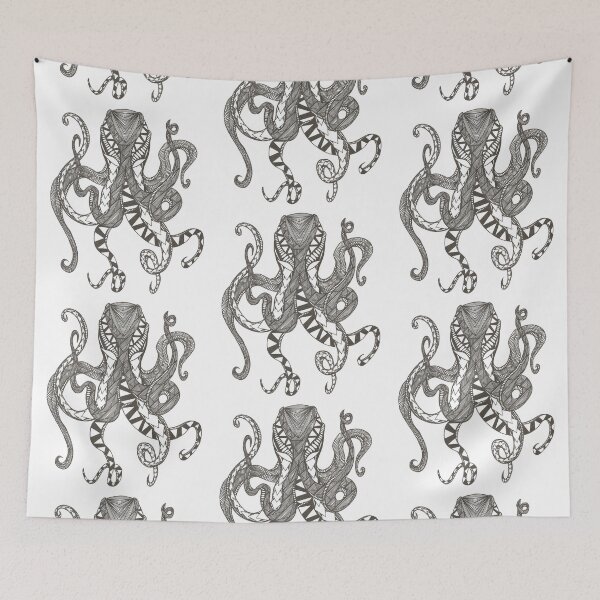 Item preview, Polynesian Octopus design designed and sold by Remumisa.
