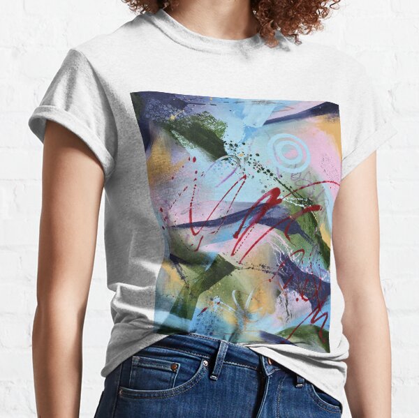 Impulse (Abstract Art, Painting) Classic T-Shirt
