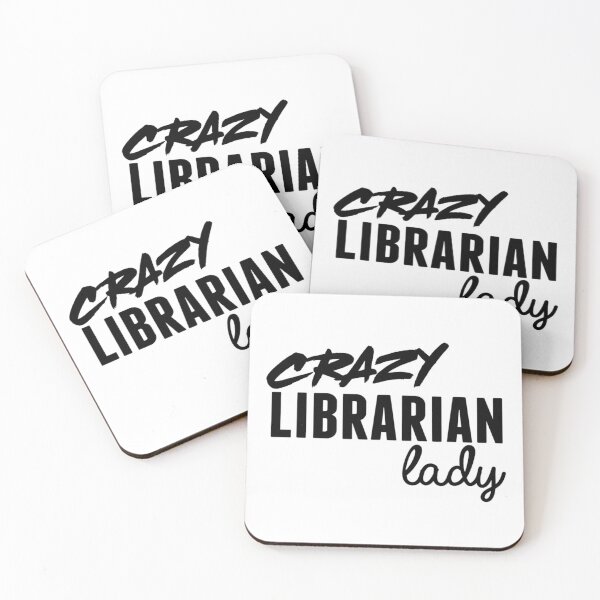 Item preview, Crazy librarian Lady - for literary lovers  designed and sold by TeesLina.