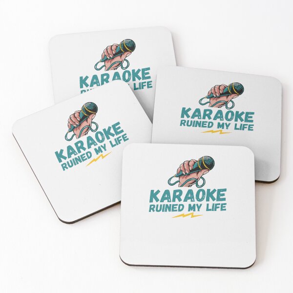 Item preview, Karaoke ruined my life, karaoke, my life, funny gift, funny saying, karaoke designed and sold by rattob.