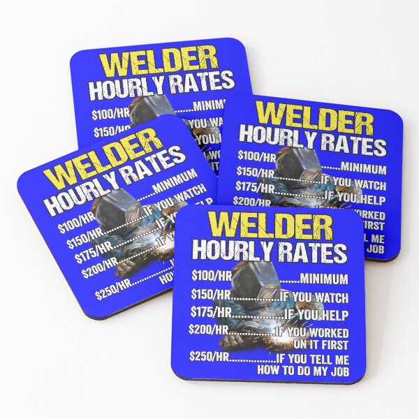 Item preview, Welder Occupation Welder Hourly Rates designed and sold by fantasticdesign.