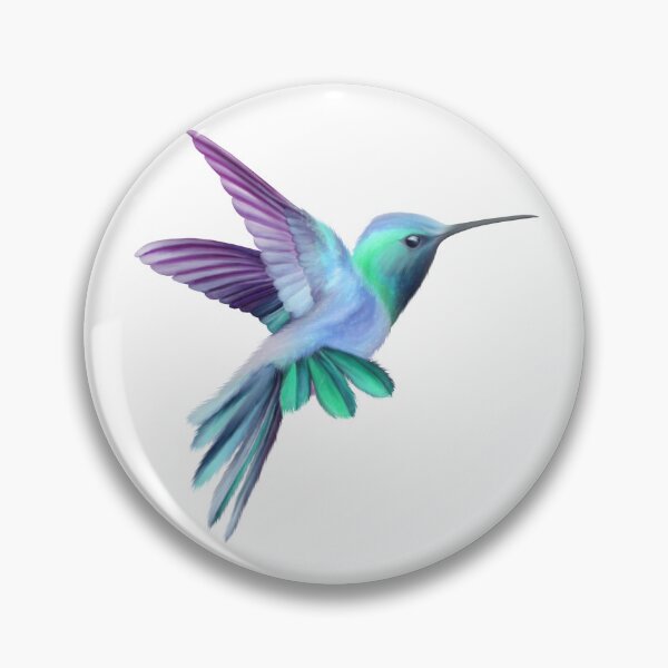 Item preview, Turquiose Blue Hummingbird Merchandise designed and sold by cindyfordyce.