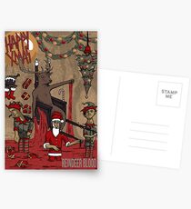 Reindeer Blood Postcards