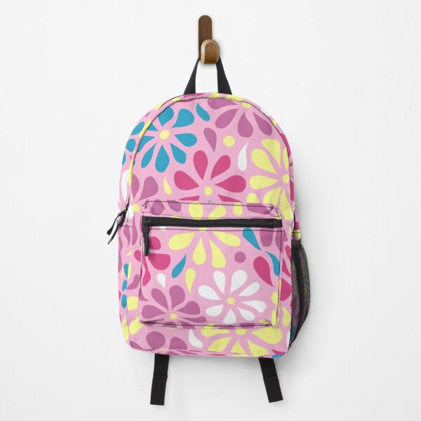 Item preview, Swirly Wildflowers Pattern Pink Geometric Flowers designed and sold by RihabPrint.
