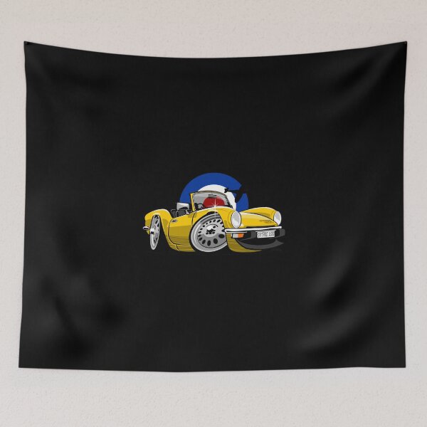 Item preview, Triumph Spitfire 1500 Cartoon Yellow Classic T-Shirt designed and sold by ricedali41.