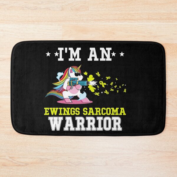 Item preview, Funny Unicorn I'm An Ewings Sarcoma Warrior designed and sold by heppenp.