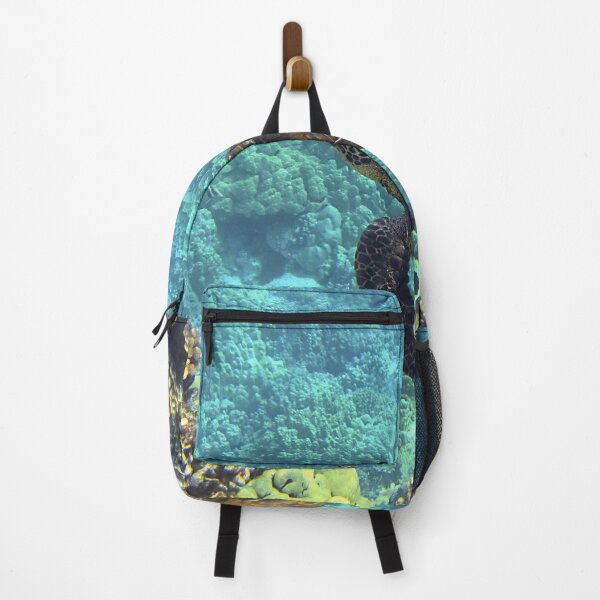 Item preview, Seaturtle swimming near reef designed and sold by RyansOpenDoor.