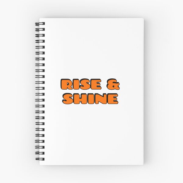 Item preview, RISE AND SHINE designed and sold by Inspirationmotivation.