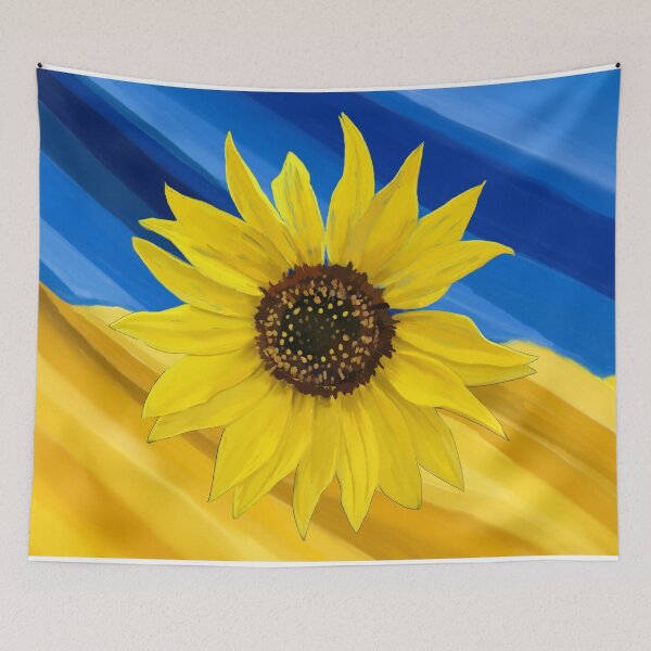 Item preview, Ukraine Sunflower designed and sold by Lacey Schmidt.
